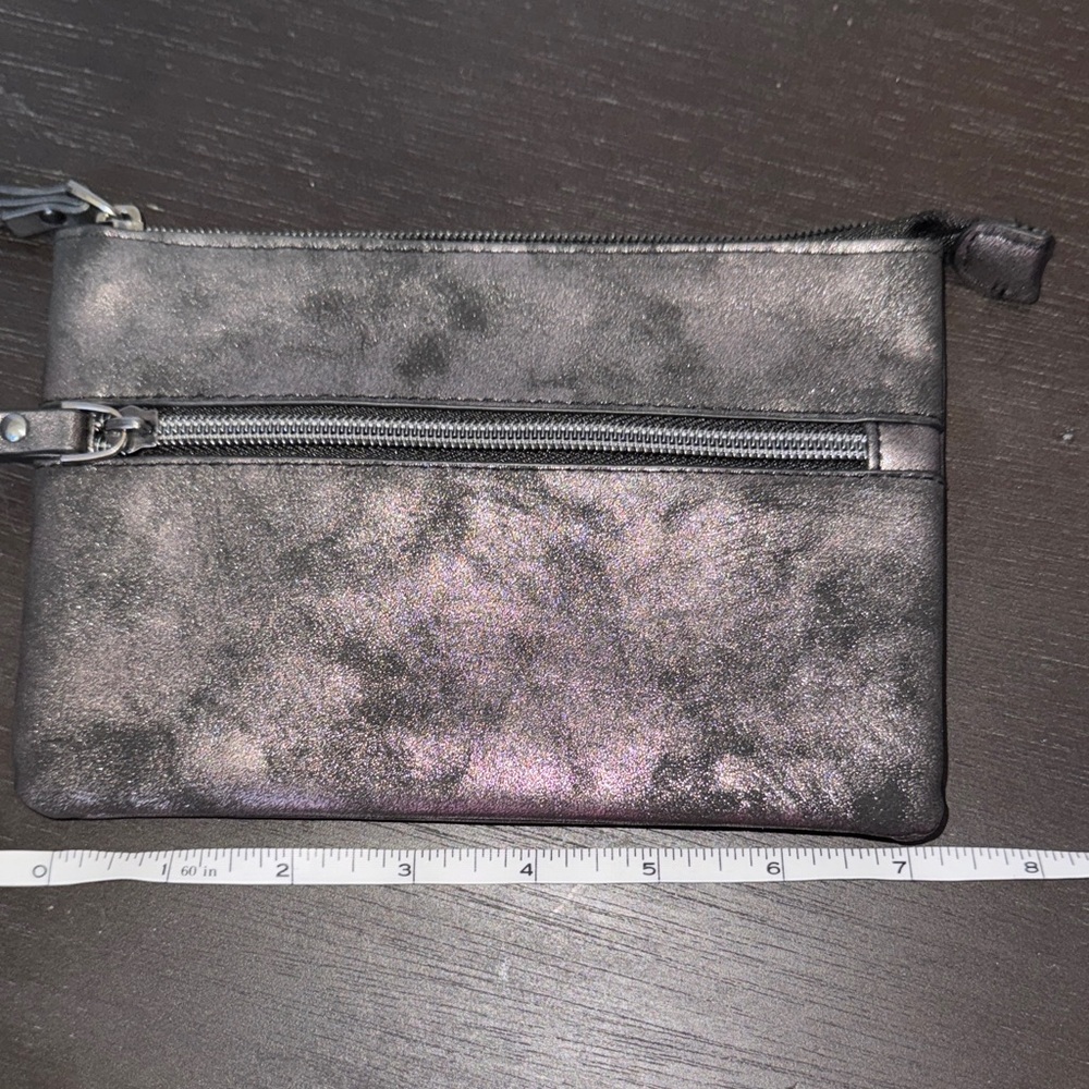 Maurices Black and Silver Wristlet Clutch - Picture 5 of 6